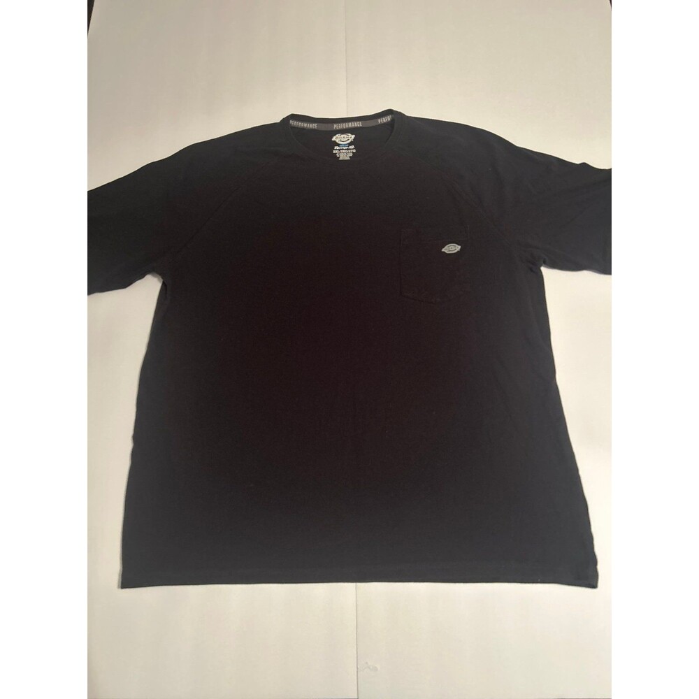 Dickies Men’s Black Heavyweight Short Sleeve Pocket T-Shirt Size XXL
